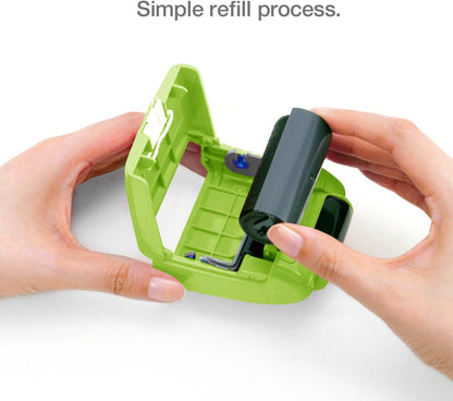 Identity Theft Prevention Security Stamp Wide Roller Security Stamp Kits (Green)